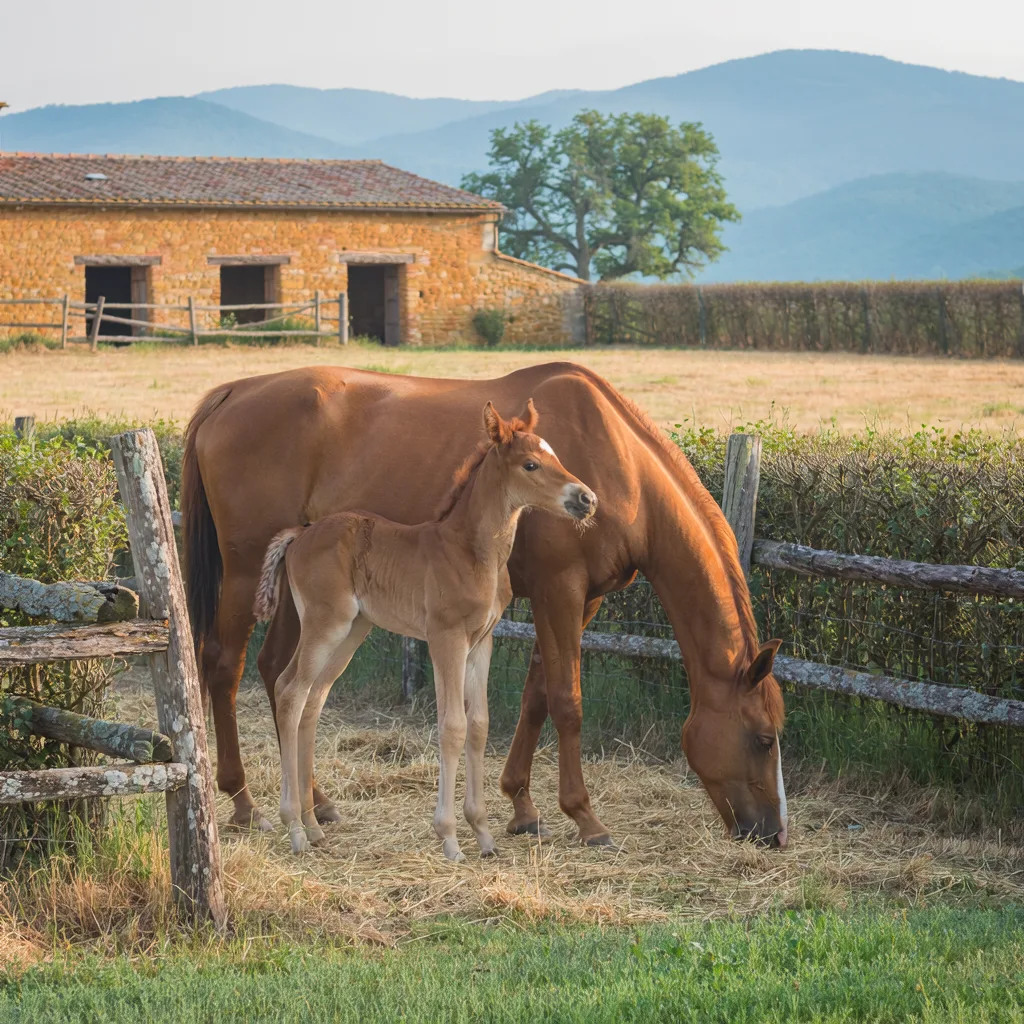 Élevage de chevaux, Domaine de Chabelle, Eyzin-Pinet