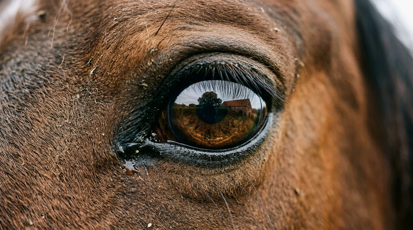 Un regard de cheval, Domaine de Chabelle, Eyzin-Pinet